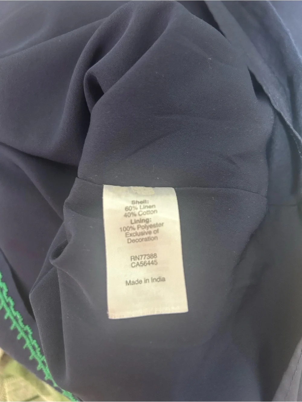 NWOT J crew linen blend dress with pockets size small